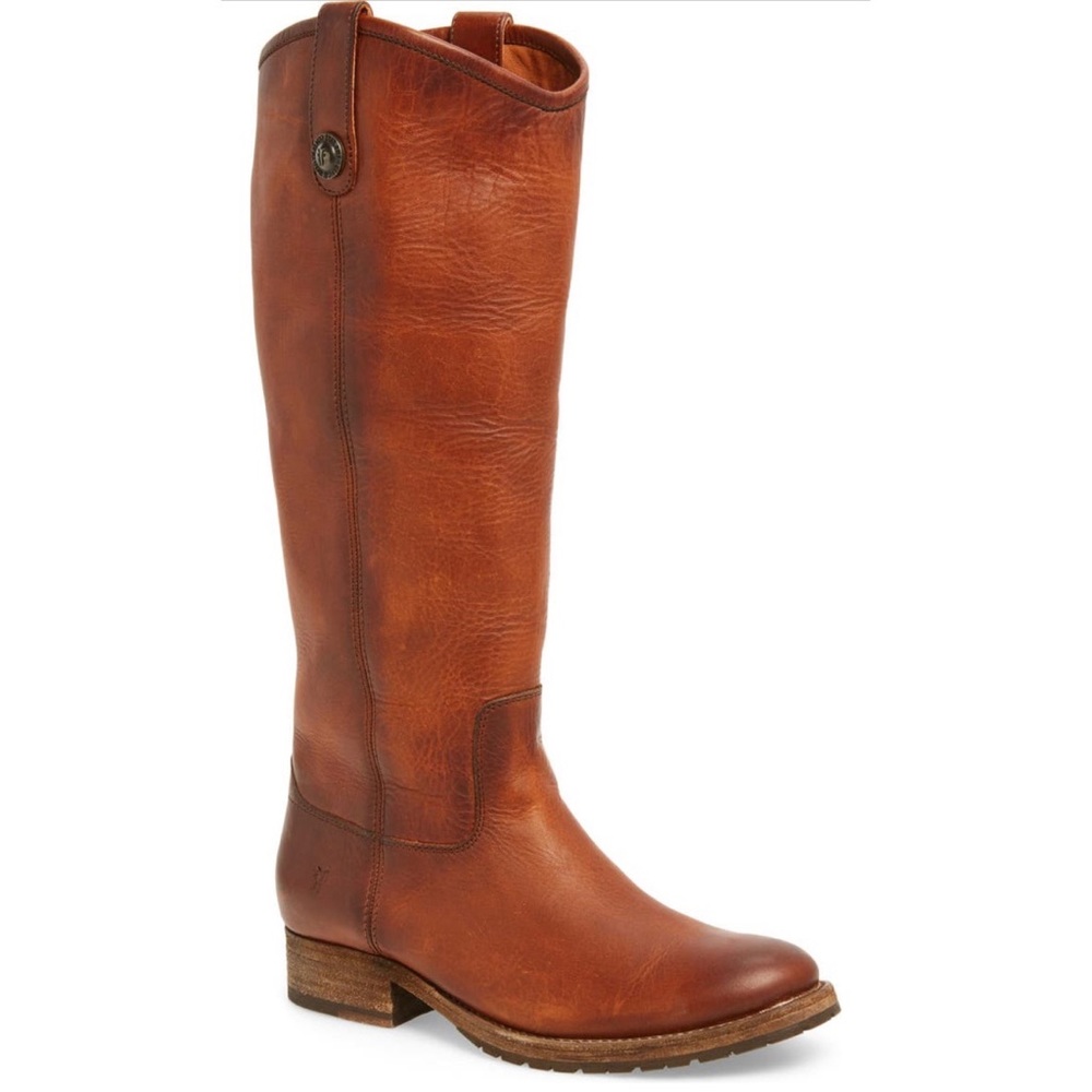 ❌ SOLD ❌ - FRYE Melissa Lug Boot - Cognac 8.5M